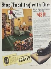 Rare 1941 Original Vintage Hoover Vacuum Cleaning Advertisement AD picture