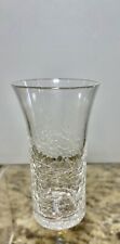 Vintage Clear Tapered Crackle Shot Glass Barware  picture