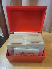 Vintage 1971 Betty Crocker Recipe Card Library Red Box picture