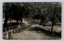 Salem IL-Illinois, Entrance East Lawn Cemetery, Antique Vintage Postcard picture