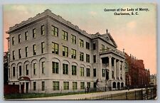 Postcard Convent of Our Lady of Mercy Charleston South Carolina SC c 1913 Rare picture