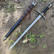 Custom Handmade Chivalry Ring Medieval Knight  Short Sword With Scabbard picture