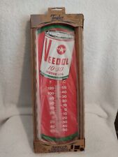 ORIGINAL  VEEDOL  MOTOR OIL WALL THERMOMETER (NEW IN BOX) picture