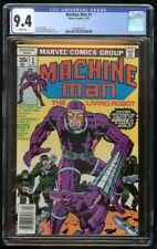 MACHINE MAN #1 (1978) CGC 9.4 WHITE PAGES picture