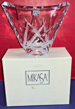 7” Mikasa Flame D’Amore Slovenia Vase w/ Box picture