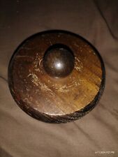 Vintage Wood Canister Lid picture