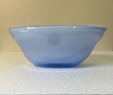 ZBS Delica Bowl Bohemian Art Glass Vase Blue  ZBS Concept picture