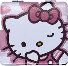 Sanrio Hello Kitty Compact Travel Mini Pocket Mirror Dual Sided Cat picture