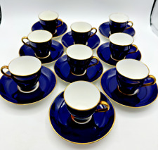 Minton's Davis Collamore NY Demitasse/ Espresso Cups Saucers 18 piece set picture