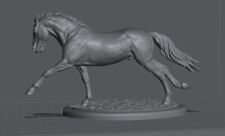 Like Breyer resin Model Horse Running Stallion - White Resin Ready To Paint picture