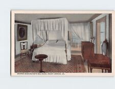 Postcard George Washington's Bedroom Mt. Vernon Virginia USA picture