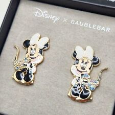 NWT Disney X Baublebar Minnie Mouse in Rainbow Dress Confetti Stud Earrings picture
