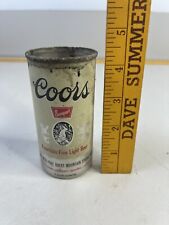 vintage Coors Banquet  Beer Flat Top Can Golden Colorado picture