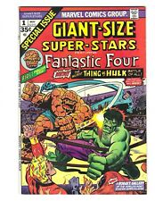 Giant Size Super Stars Fantastic Four #1 1974 Unread VF/NM Thing Vs. Hulk picture