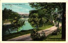 Vintage Postcard- Park Drive, Rochester, MN Early 1900s picture