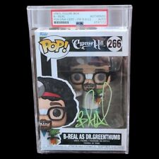 PSA Encapsulated Funko Pop #266 Cypress Hill Dr. Greenthumb Signed by B-Real 420 picture