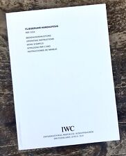 IWC Pilot's Hand Wound 3254 Fliegeruhr Booklet Operating Instructions Manual / picture