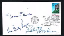 Lillian Gish, Charles Buddy Rogers, Robert Mitchum & Deanna Durbin signed FDC picture