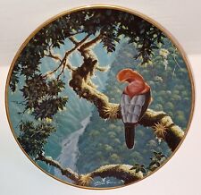Vintage Lenox China Plate Miracles of the Rainforest Andrean Cock of the Rock  picture