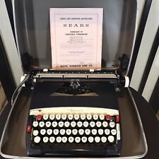 1960s Sears Forecast 12 Manual Typewriter Case Portable Pica Font Model 871.2501 picture