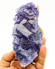 575 Gram an aesthetic color zoning Top blue cubic fluorite specimen@ Pakistan picture