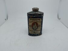 Antique Patent 1910 Mennen's Borated Talcum Toilet Talc Baby Powder Tin picture