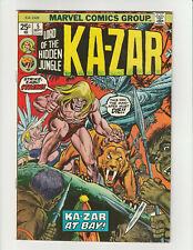 Ka-Zar #5 Marvel Comic Book 1974 Zabu 7.5 VERY FINE- picture
