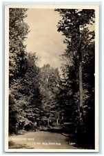 c1940's Woodland Drive Iron River Michigan MI RPPC Photo Vintage Postcard picture