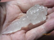 Rare Quartz Crystal PHURPA 3 Inch Collectible QCPL-1 picture