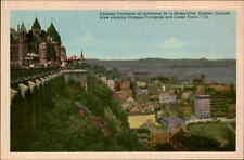 Postcard: Château Frontenac et panorama de la Basse-Ville, Québec, Can picture