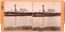 Palestine.Israel.Lydda.Lod.Bonfils Felix.Albuminé.Stereoview.Stereo.Photo.1875. picture