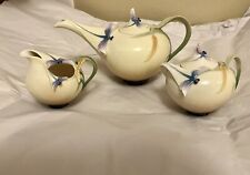 Vintage FRANZ Porcelain Dragonfly Teapot set- with 2 cups & spoons- Jen Woo picture