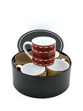 Pendleton Collectible Mug Set of 4 Saxony Hills Jacquard Home Native RARE New picture