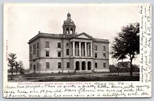 Florida Lake City Columbia County Court House Vintage Postcard POSTED 1906 picture