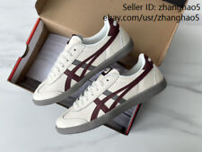 TOKUTEN Onitsuka Tiger Unisex Sneakers White/Red Grey Men Women Shoes Size: 4-11 picture