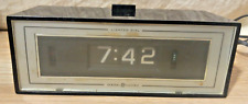 Vintage General Electric Flip Alarm Clock GE Model 492E - Working picture