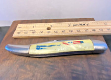 1950s Vintage HAMMER Brand USA Toothpick Single Blade Pocket Knife picture