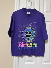 Disney Wear Vintage Purple Tshirt Disney’s MGM Studios One Size Fits Most RARE picture