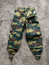 VTG Belgian Jigsaw Camo Pants Paracommando Paratroopers Belgium Army Trouser picture