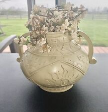 Vintage Vase Celestial Sun and Moon Design From The 1990s picture