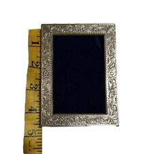 VINTAGE MID CENTURY STERLING SILVER marked 800/ 80% Silver PHOTO FRAME  picture