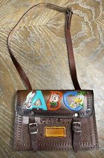 Vintage Looney Tunes Embossed ABC satchel Bag Rare picture