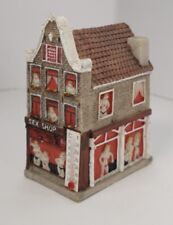 Vintage Amsterdam Miniature Pleasure House Thermometer picture