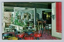 Aspen CO-Colorado, Pomegranate Inn, Antique Bar, Vintage Postcard picture