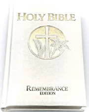Holy Bible Remembrance Edition Old New Testaments King James Version Cedar Box picture