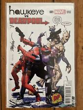 Hawkeye vs Deadpool #1 Dynamic Forces Variant Mike Mayhew SIGNED w/ COA, NEW NM picture
