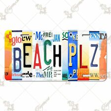 Beach Please Front Vanity License Plate #LP-TL080 picture