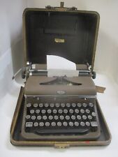 Vintage Royal Quiet Deluxe Portable Typewriter Black with Case picture
