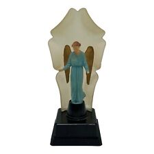 Vintage Plastic Angel Shrine  Made In Italy  5.75” Tall  Beautiful picture