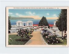 Postcard The Pergola as Seen from the Fort William Henry Hotel Lake George NY picture